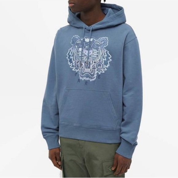 Kenzo SS21 Icon Festive Tiger Logo Hoodie - Picture 2 of 15